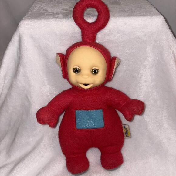 Teletubbies Vintage Red Po Talking Plush Stuffed PlaySkool Hasbro 1998 Working - Picture 1 of 12